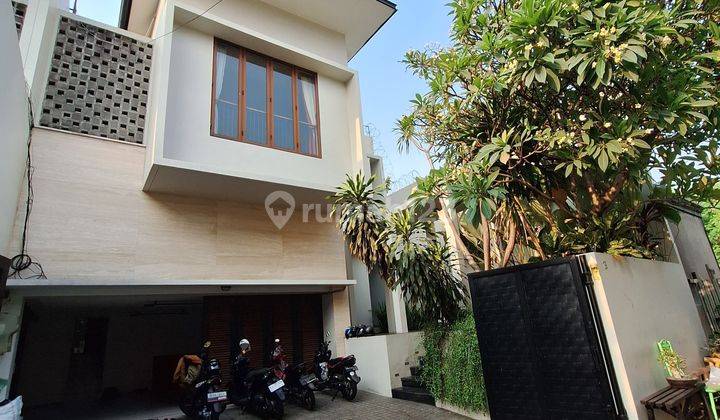 Jual Rumah 470/t412 4 BR Lux Modern Minimalis glass s pool Kemang 1