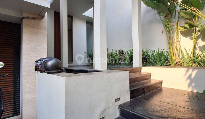 Jual Rumah 470/t412 4 BR Lux modern minimalis glass s pool Kemang 2