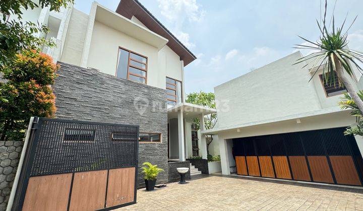 Rumah 480/468 4br 2lt Mewah Spool No Banjir Cluster Kemang Jaksel 1