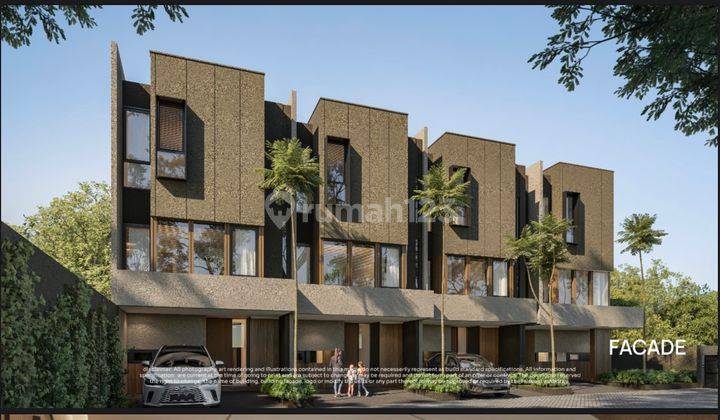 Brandnew Townhouse 120/60 3kt Minimalis Veteran Bintaro Jaksel 2