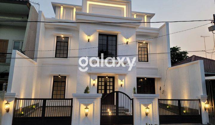 Rumah Kertajaya Indah Colonial Modern Style 2 Lantai Hadap Utara 1