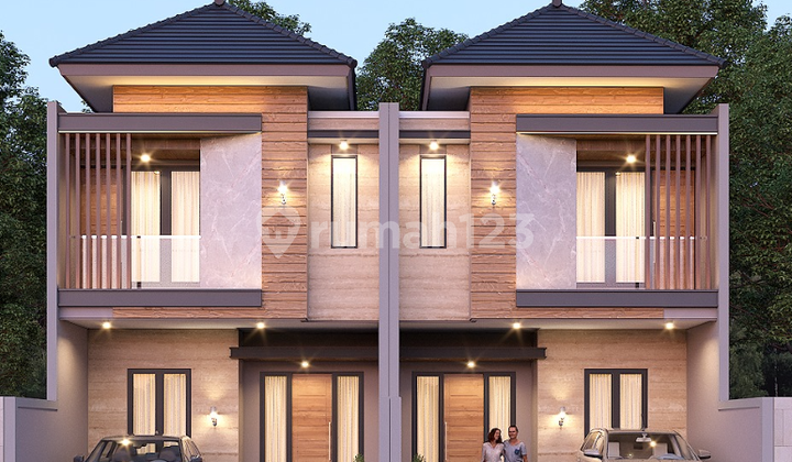 Rumah Minimalis Modern Nirwana Eksekutif Hadap Selatan 2