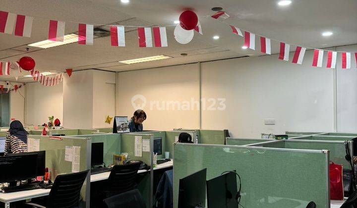 Space Office Partition Bebas Ganjil Genap, Depan Sta MRT, Transjakarta.  1