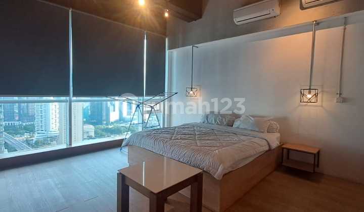 Apartemen Full Furnished. Siap Pakai. Bebas Gage. Connect Mall, Akses Mrt 2