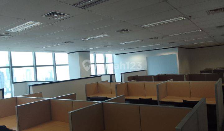 Kantor disewakan Fully furnished. Siap pakai. Bebas Ganjil Genap di Mega Kuningan  1