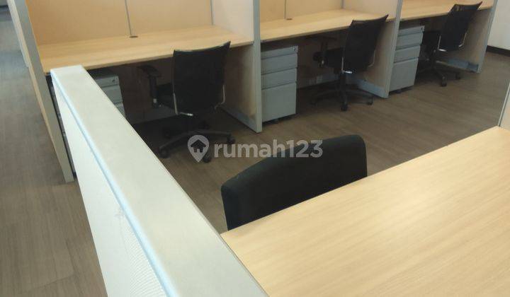 Kantor disewakan Fully furnished. Siap pakai. Bebas Ganjil Genap di Mega Kuningan  2