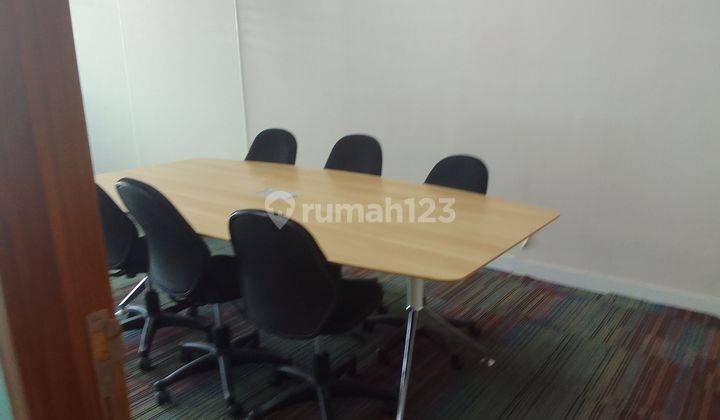 Space office Fully furnished. Bebas Ganjil Genap. Free Overtime. Ada Bank, Cafe, Gym, Swimming pool  2