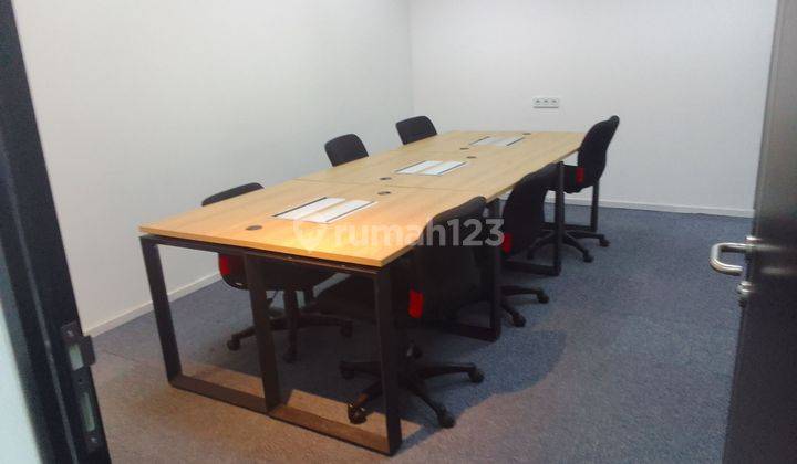 Space Office Available Fully Furnished Siap Pakai. Bebas Ganjil Genap. Free Overtime. 1