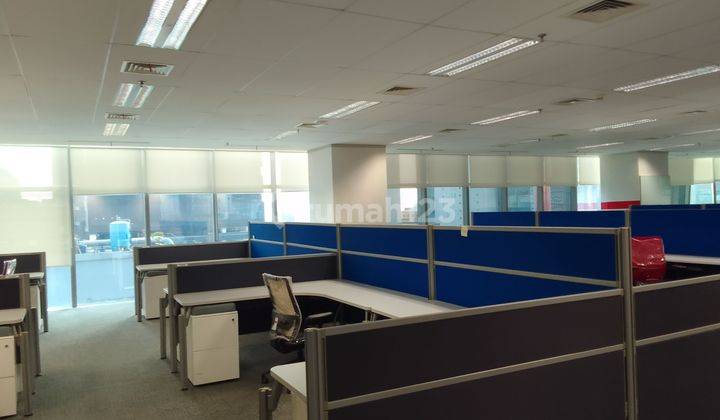 Space Office Available Fully Furnished.Siap Pakai. Bebas Ganjil Genap. Fasilitas gedung lengkap seperti mall 1