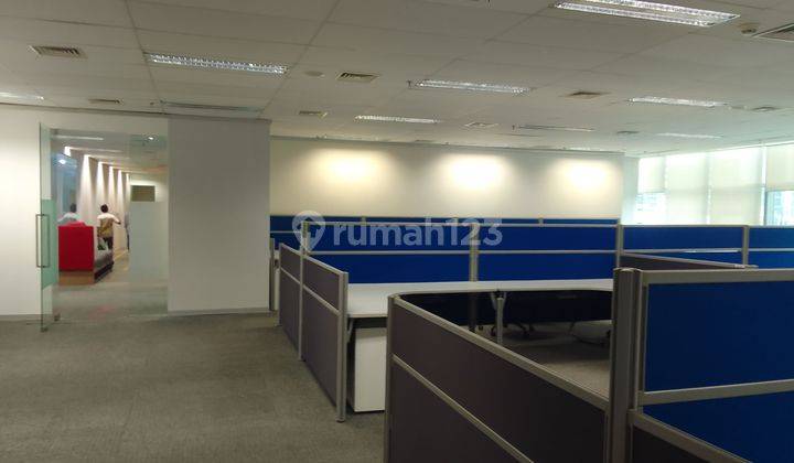 Space Office Available Fully Furnished.Siap Pakai. Bebas Ganjil Genap. Fasilitas gedung lengkap seperti mall 2