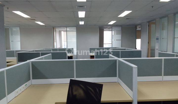 Ruang Kantor Full Furnished Siap Pakai Bebas Ganjil Genap. Dekat kedutaan China, Mall, Hotel. 1