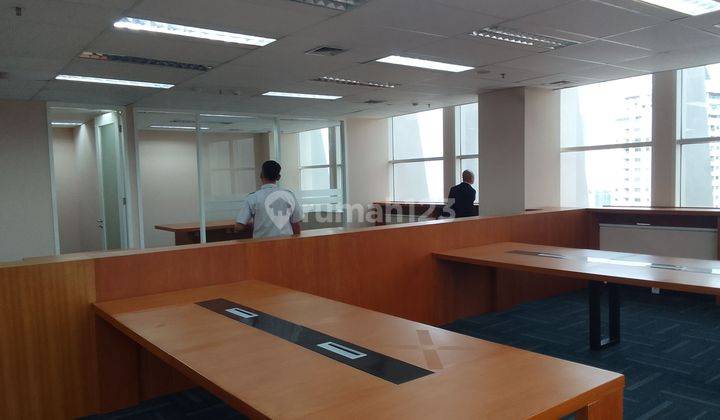 Ruang Kantor Full Furnished Siap Pakai Bebas Ganjil Genap. Dekat kedutaan China, Mall, Hotel. 1