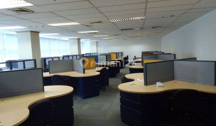 Space Office Fully Furnished Siap Pakai Bebas Ganjil Genap dekat Kedutaan China, One Satrio, Lotte Avenue  1