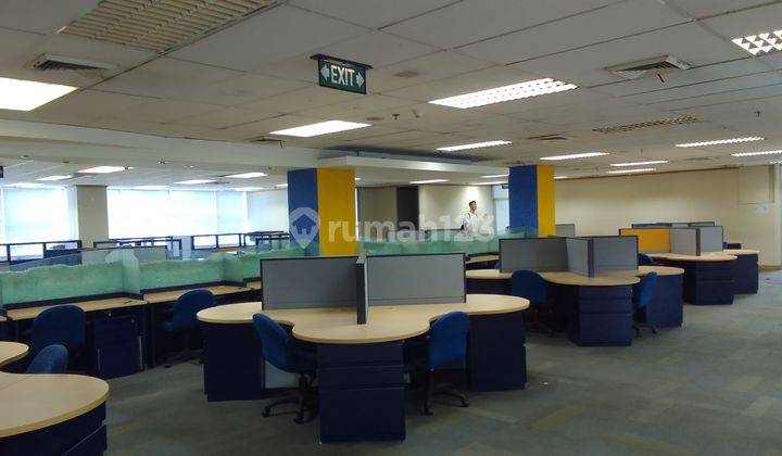 Space Office Fully Furnished Siap Pakai Bebas Ganjil Genap dekat Kedutaan China, One Satrio, Lotte Avenue  2