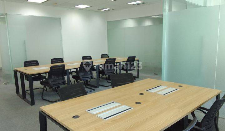 Space Office Fully Furnished Siap Pakai Bebas Ganjil Genap Free Overtime. Dekat Kedutaan China, Oakwood, Ritz-Carlton 