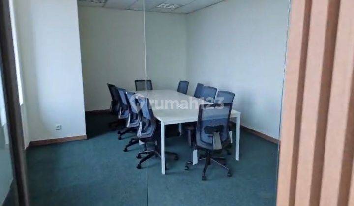 Space Office Furnished Siap Pakai Bebas Ganjil Genap. Ada Bank BNI, BCA, restoran lengkap  1