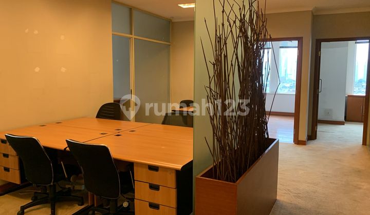 Space Office Furnished Bebas Ganjil Genap, Dekat Kedutaan China