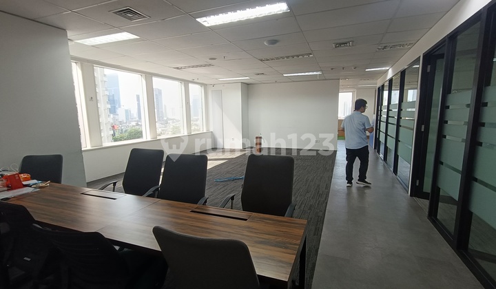 Semi-Furnished Office Rent Free. Near the Chinese Embassy, One Satrio Semi-Furnished Office Rent Free. Near the Chinese Embassy, One Satrio