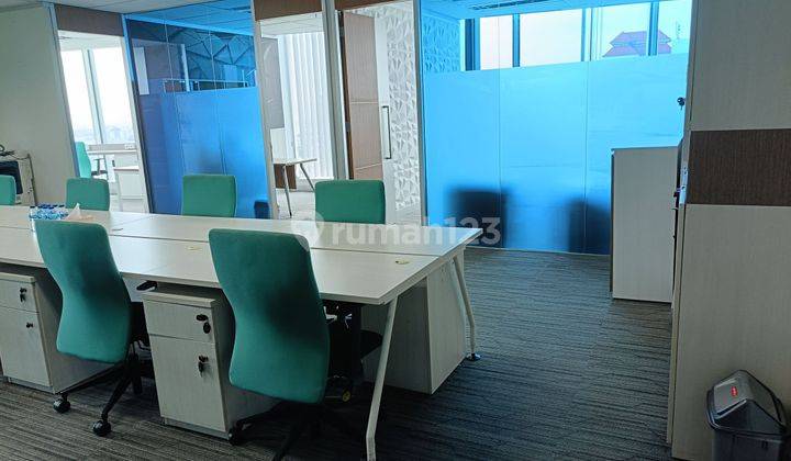 Space Office Full Furnished Siap Pakai Bebas Ganjil Genap. Dilalui TJ, Dekat MRT, KRL, Citos 2