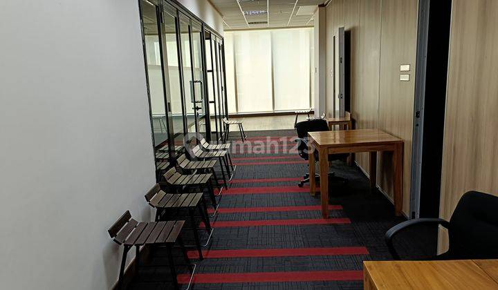 Space Office Furnished Bebas Ganjil Genap. Free Overtime, Bisa 24jam. Dekat Kedutaan China. 1