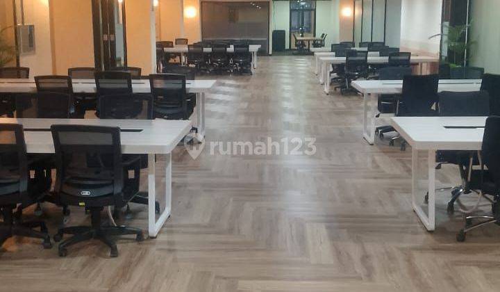 Ruang Kantor Furnished Siap Pakai Bebas Ganjil Genap Dekat Kedutaan China, One Satrio Mega Kuningan. 2