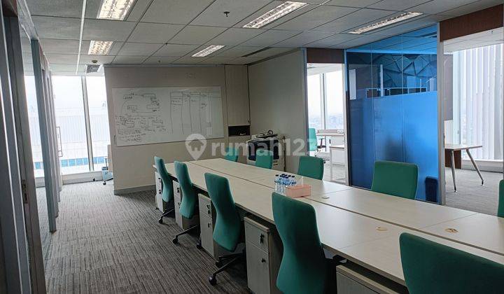 Space Office Full Furnished Siap Pakai Bebas Ganjil Genap. Dilalui TJ, Dekat MRT, KRL, Citos