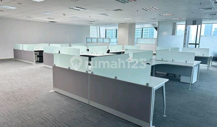Space Office Full Furnished Bebas Ganjil Genap. Dilalui Lrt, Transjak. Dekat Setiabudi One