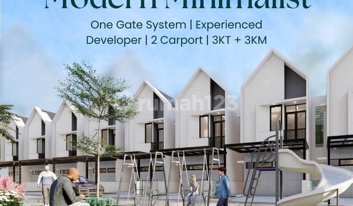 Modern 2-Storey House in Central Makassar, The Nusa Premier, Near Unhas Campus Makassar 2