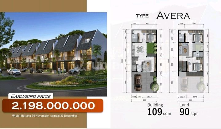 Modern 2-Story House in Zerenade Cluster Citraland Hertasning Promotion Free Canopy AC Free Fees Modern 2-Story House in Zerenade Cluster Citraland Hertasning Promotion Free Canopy AC Free Fees