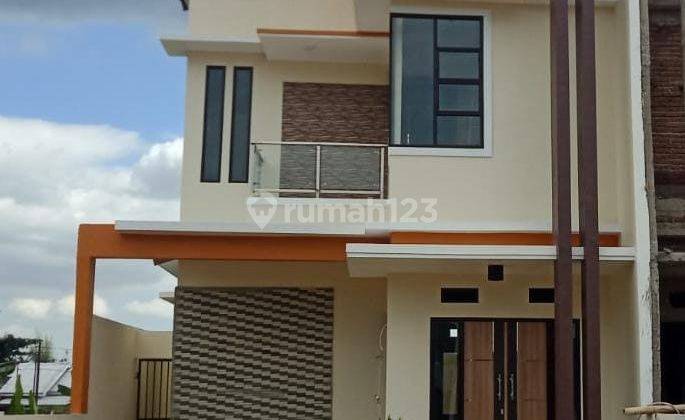 Rumah Dua Lantai Promo Chas 850 Juta Cluster Graha Nashirah Hertasning TIPE72/84, 3KT, 2K 1