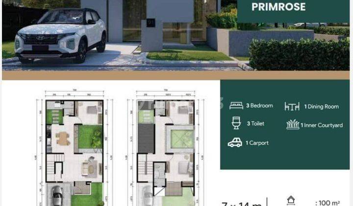 Hunian Mewah Modern Cluster Jasmine Residence di Kawasan Bukit Baruga Makassar Type 100 dan Type 160 promo Free Biaya dan Elektronik Gratis 2