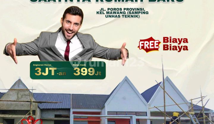 Cluster Akademika Town House Promo Chas 399 Juta Promo Free Biaya Kanopi Tandon
