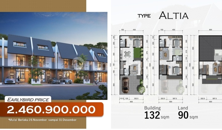 3-Story Modern House in Zerenade Cluster Citraland Hertasning Promotion Free AC Canopy Free Fees 3-Story Modern House in Zerenade Cluster Citraland Hertasning Promotion Free AC Canopy Free Fees