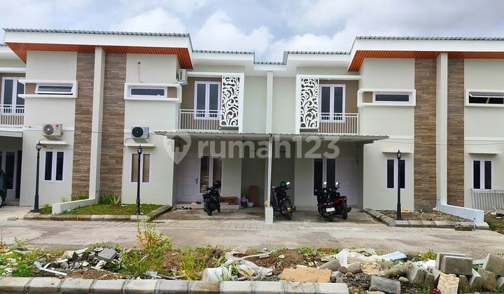 Modern Two-Story House Grand Sulawesi Antang Makassar Promotion 5% Down Payment Free Canopy Subsidized Fees