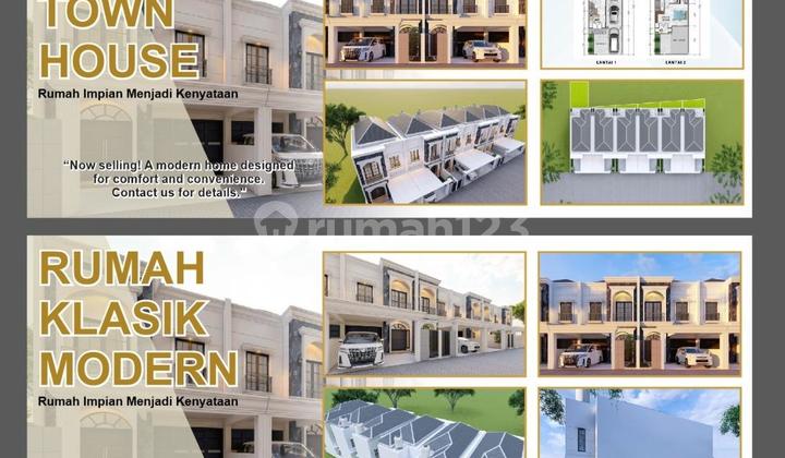 Rumah Modern 2 Lantai Pelita Town House Makassar 4 Kt 3 Km Promo Chas Free Biaya 2