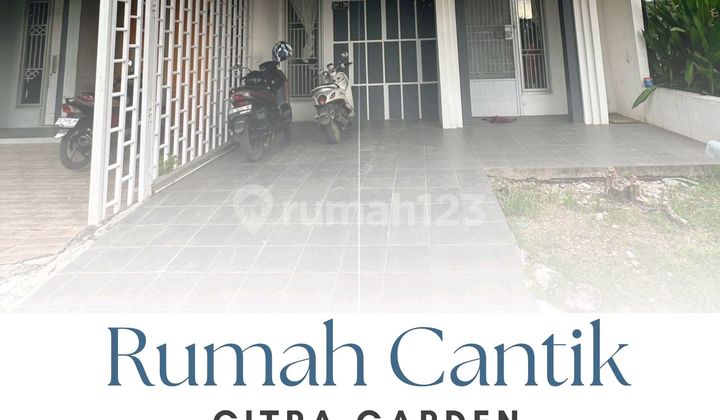 Rumah Cantik Cluster Citra Garden Posisi Sudut Cek Lokasi Nego Sampai Deal 1