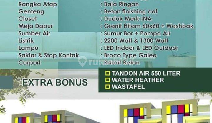 Rumah 2 lt Mewah Murah Gentan 2