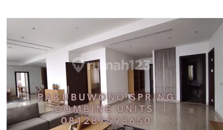 Apartemen The Pakubuwono spring combine units Jakarta selatan