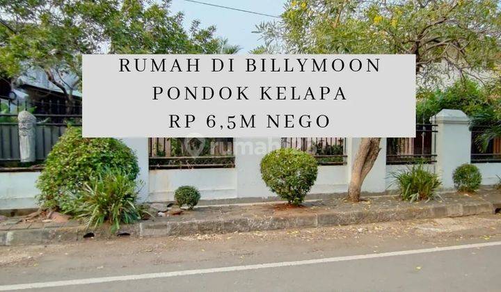 Rumah di Billy moon jakarta timur 1