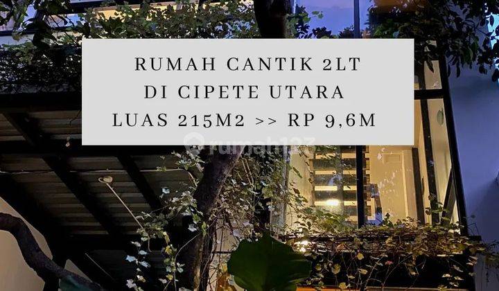 Rumah mewah di Cipete utara jakarta selatan 1