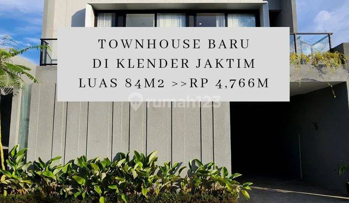 Rumah baru di Klender 3 Lantai jakarta timur 1