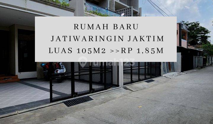 Rumah baru dalam komplek di Jatiwaringin bekasi 1