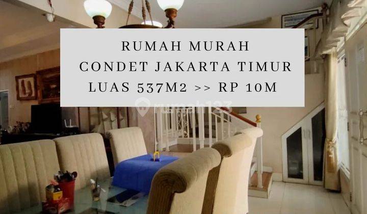 Turun harga rumah di Condet jakarta timur 1