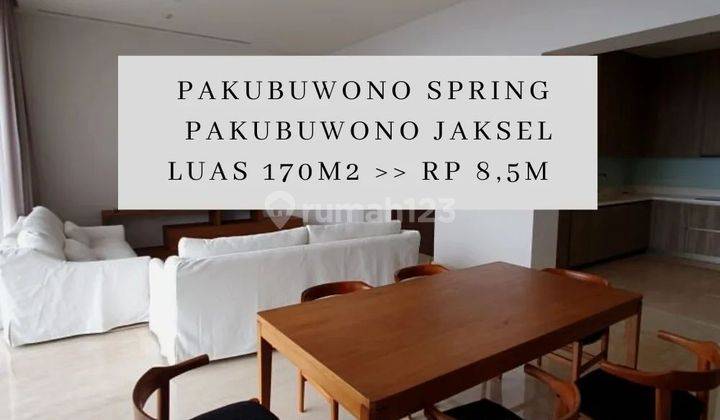 Apartemen The Pakubuwono Spring 2 BR di Pakubuwono Jakarta Selatan 1