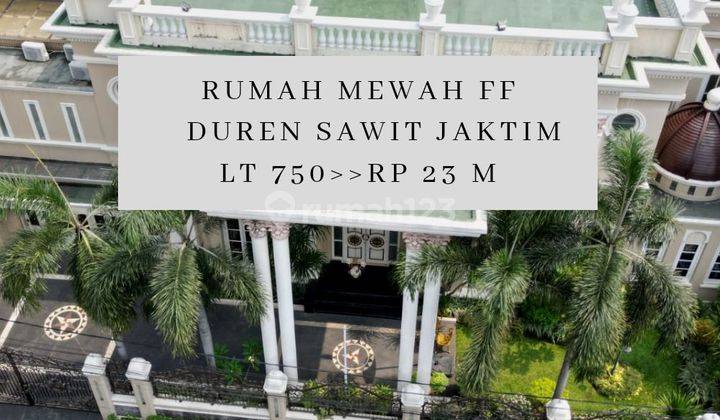 Rumah mewah full furnished di Duren sawit jakarta 1