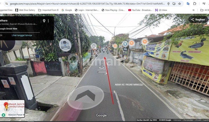 Tanah Di Jatipadang Pasar Minggu Jakarta Selatan