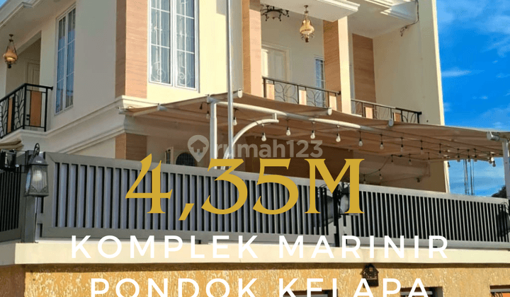 Turun Harga Rumah Hook Kavling Marinir Pondok Kelapa Jakarta Timur 1