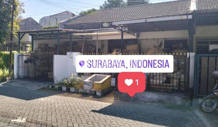 Rumah 1Lt Siap Huni & Terawat di Kutisari Indah Selatan 1