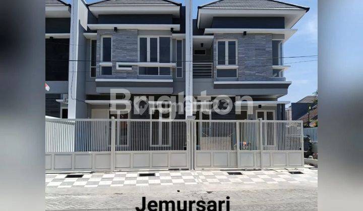 Brand New & Luxury Modern Minimalist Home at Jemursari Timur 1