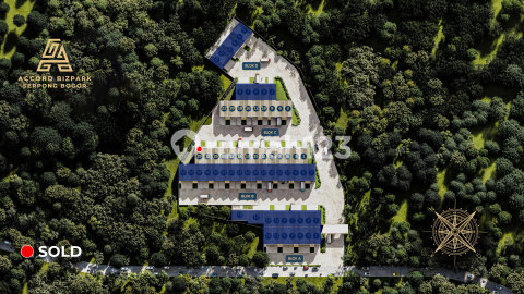 Gudang Yang berada Di kawasan segitiga Emas, Akses mudah, dekat jalan nasional